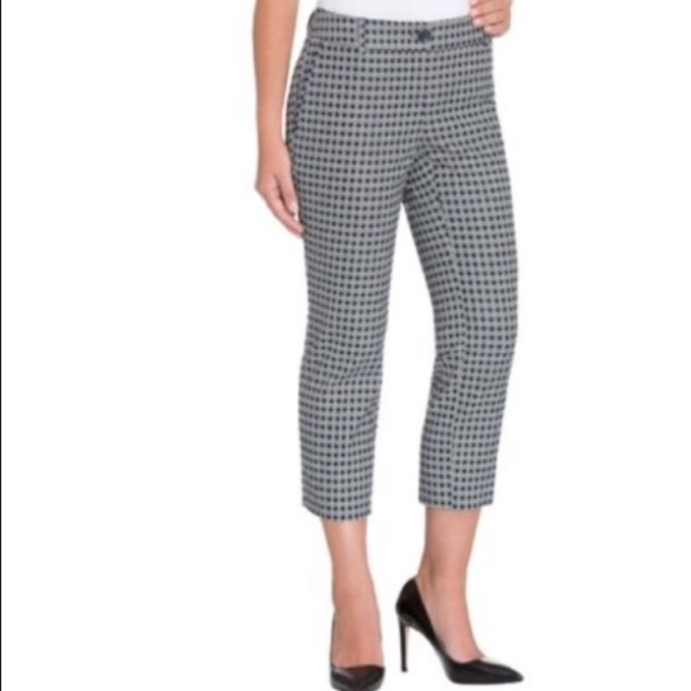 NWT Hilary Radley Stretch Slim Leg Crop Pant